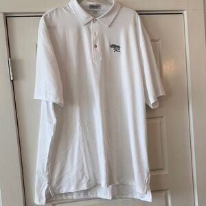 Peter Millar White Polo Shirt